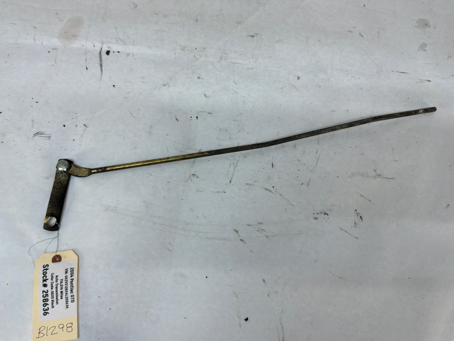 2004 Pontiac GTO Automatic Transmission Shifter Linkage Rod OEM