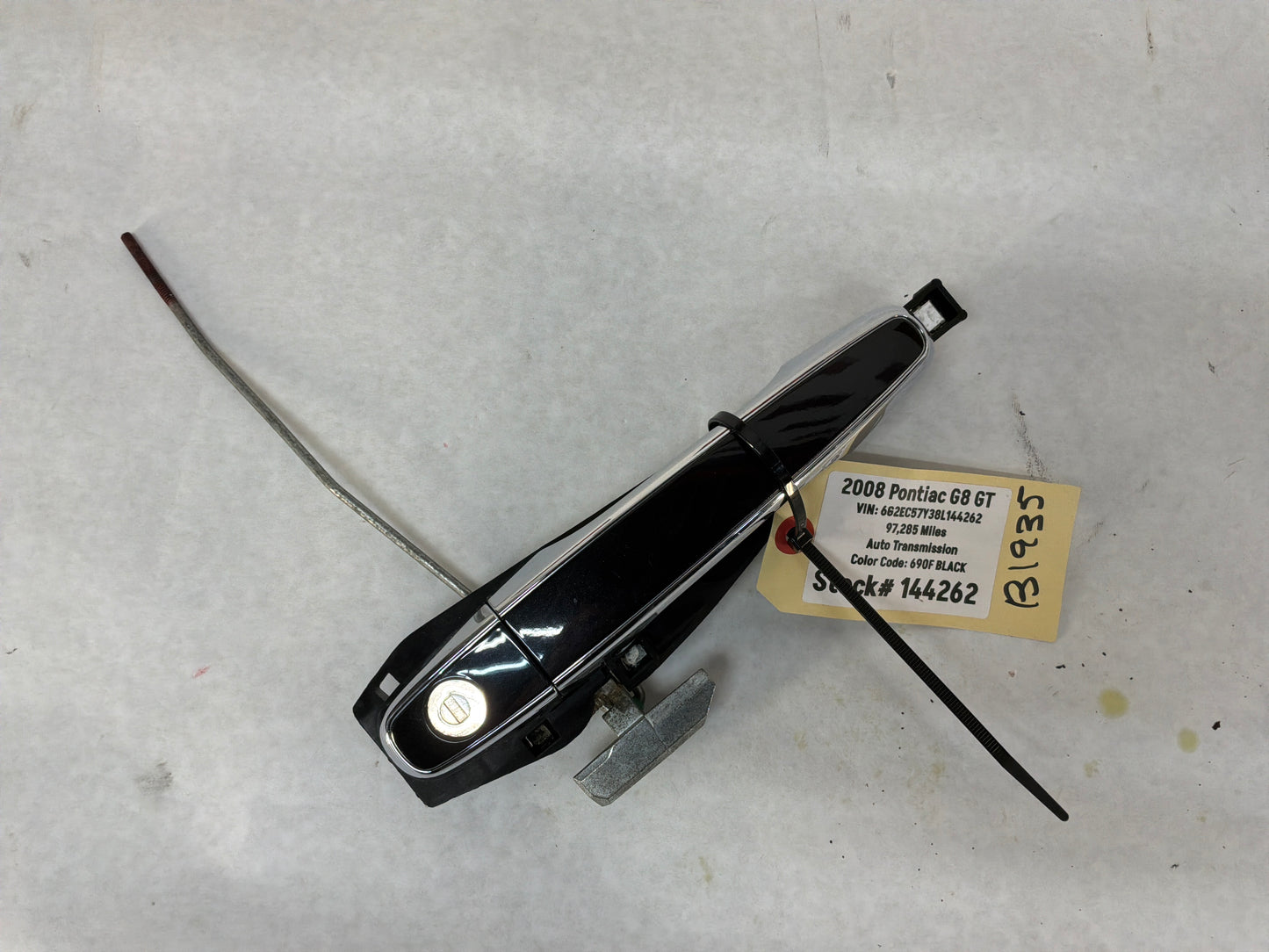 2008 Pontiac G8 GT Exterior Door Handles Set Black OEM