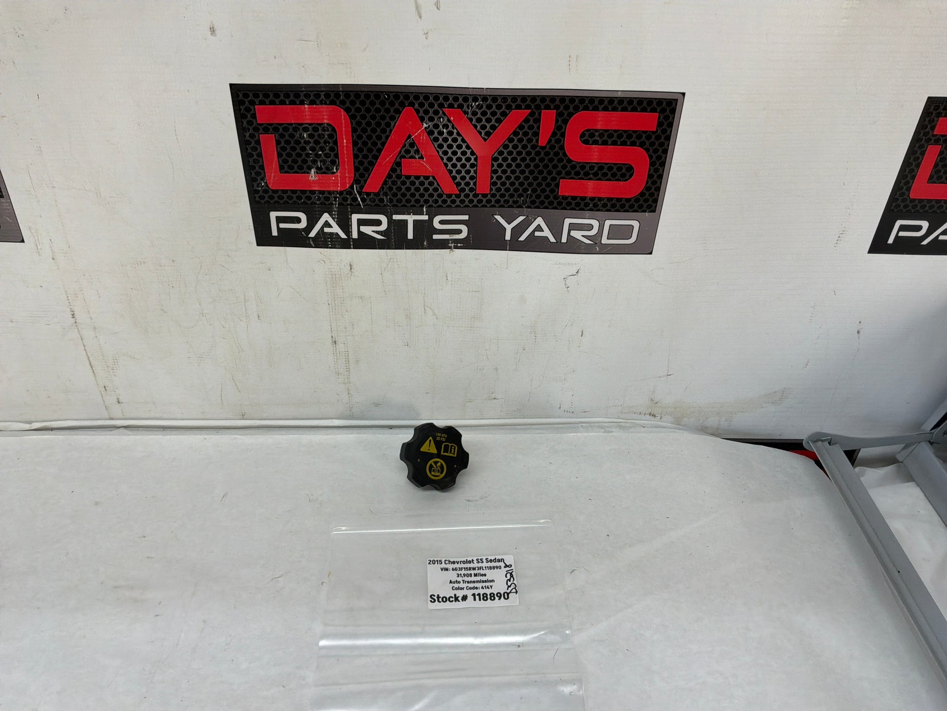 Cap - Day's Parts Yard