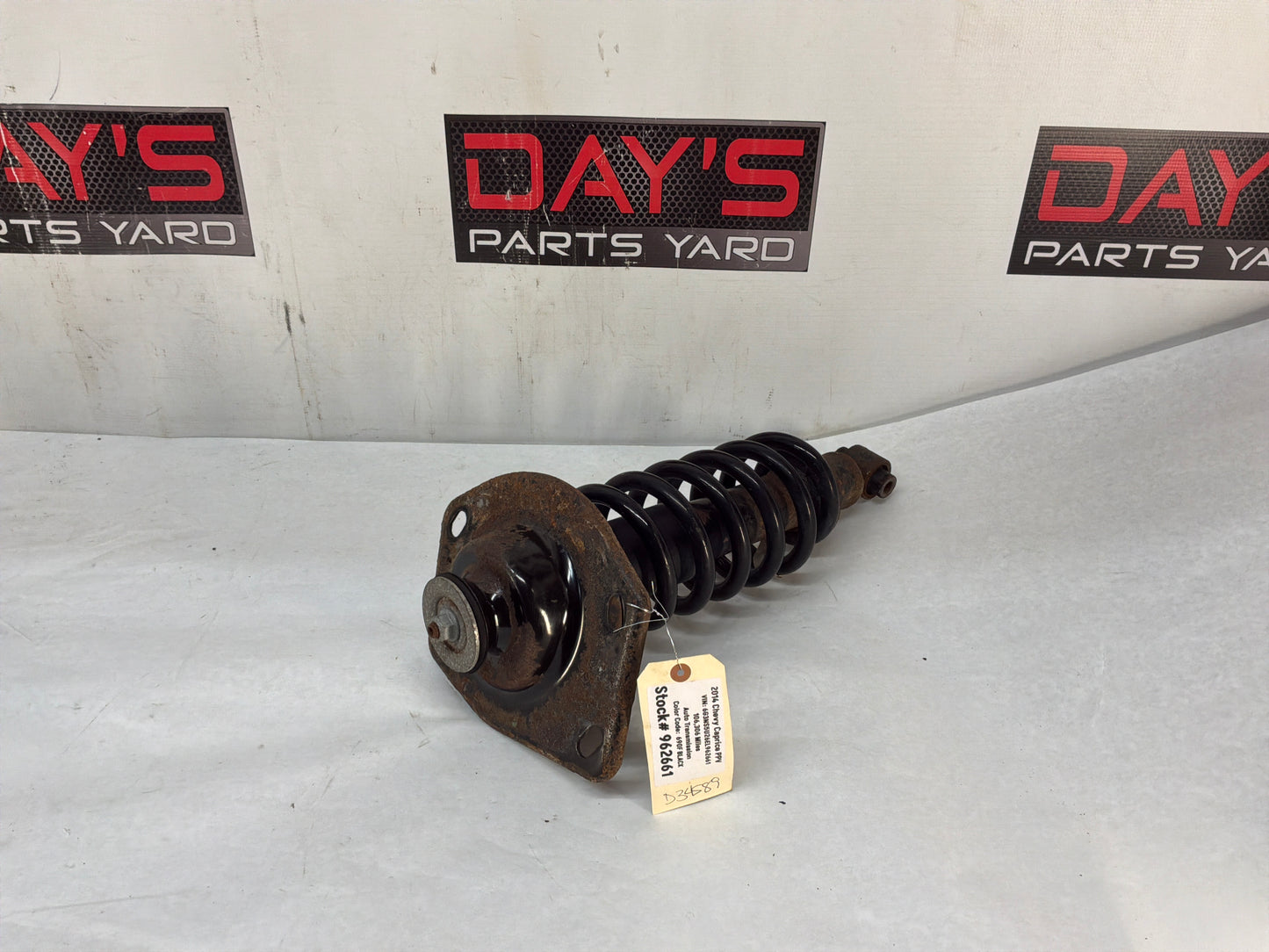 Lh rear shock - Day's Parts Yard
