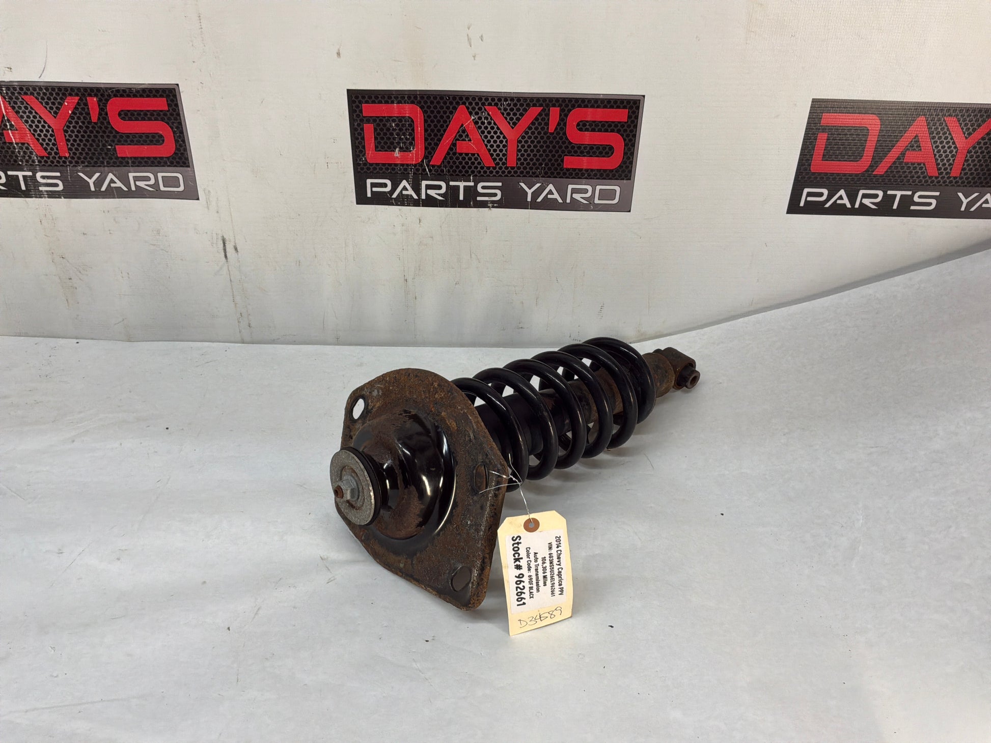 Lh rear shock - Day's Parts Yard