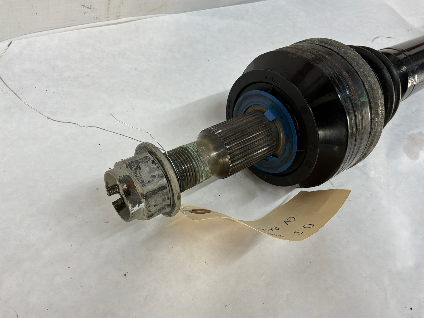 2016 Cadillac ATS-V Coupe LH Driver Rear CV Axle Half Shaft OEM