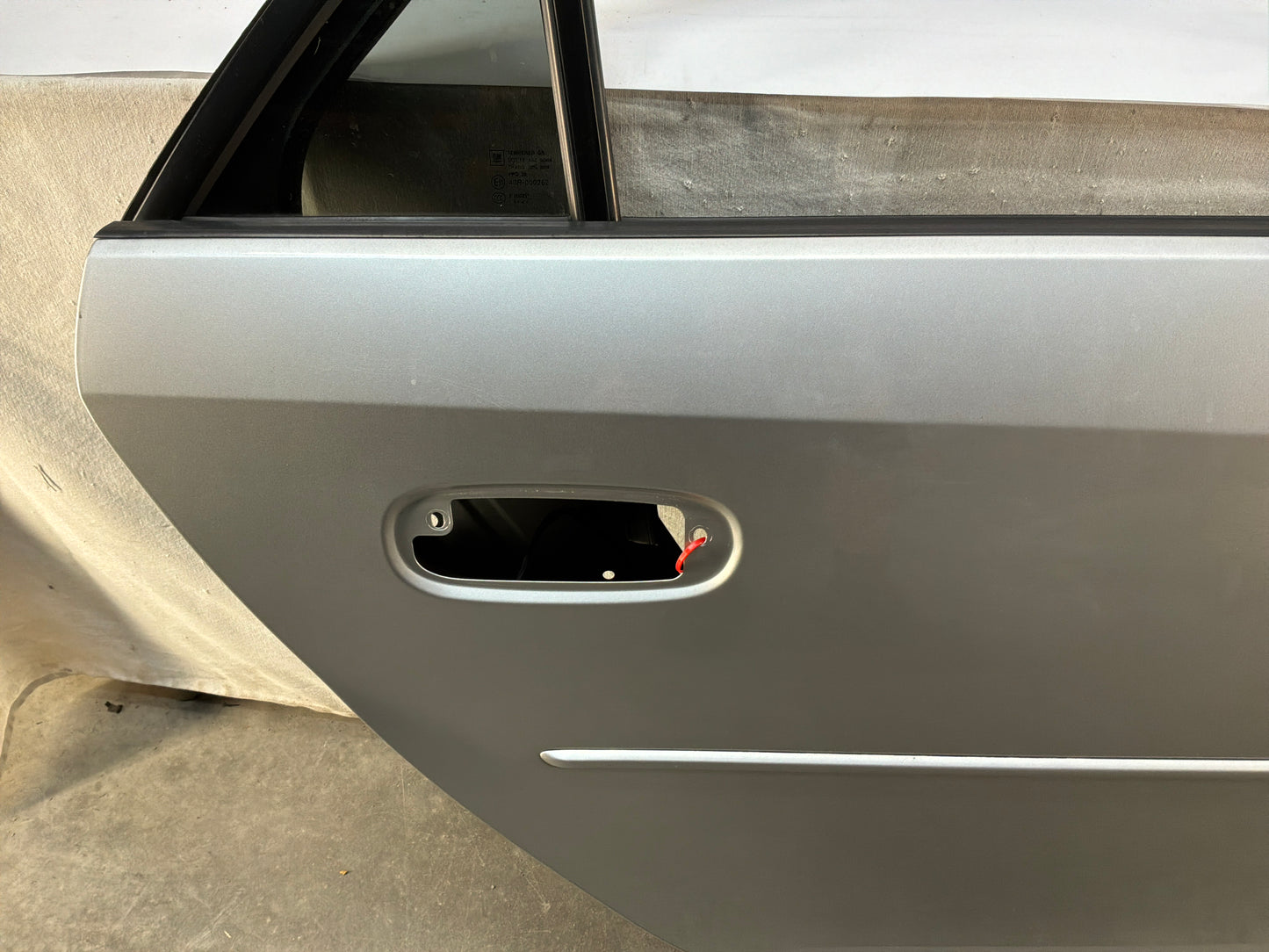 2006 Cadillac CTS-V RH Passenger Exterior Rear Door OEM Silver