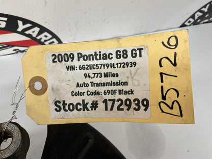 2009 Pontiac G8 GT RH Passenger Front Suspension Spindle Hub Knuckle Wheel Bearing OEM - Day's Parts Yard