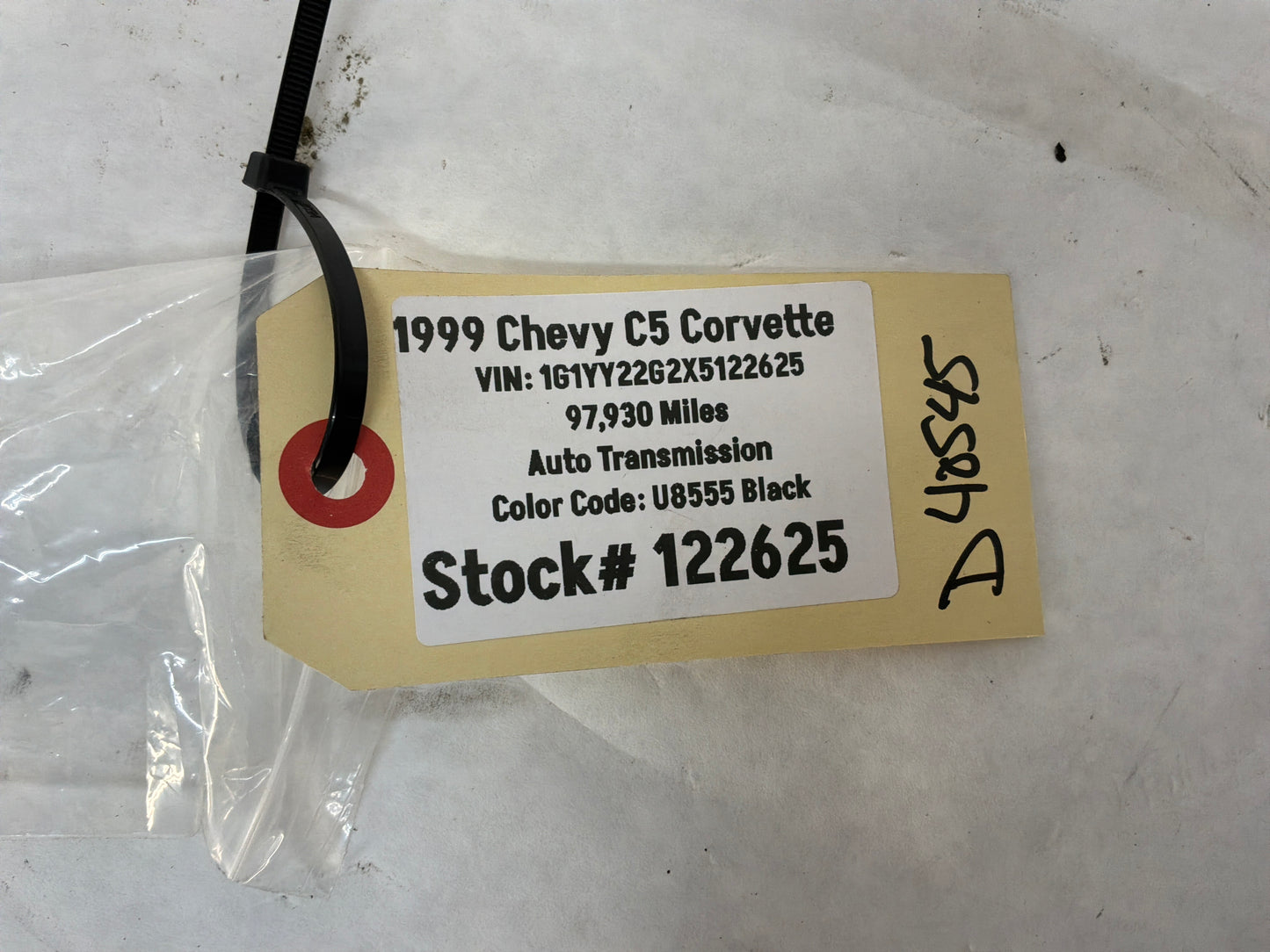 1999 Chevy C5 Corvette Trunk Hatch Release Fog Light Lamp Button Control Switch OEM