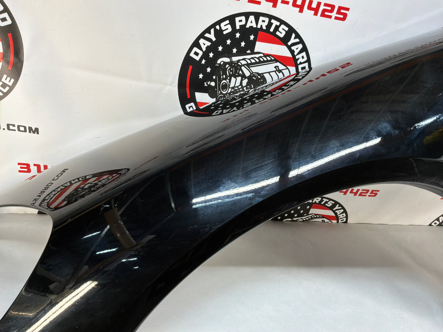 2007 C6 Corvette Convertible LH Driver Front Fender Black OEM