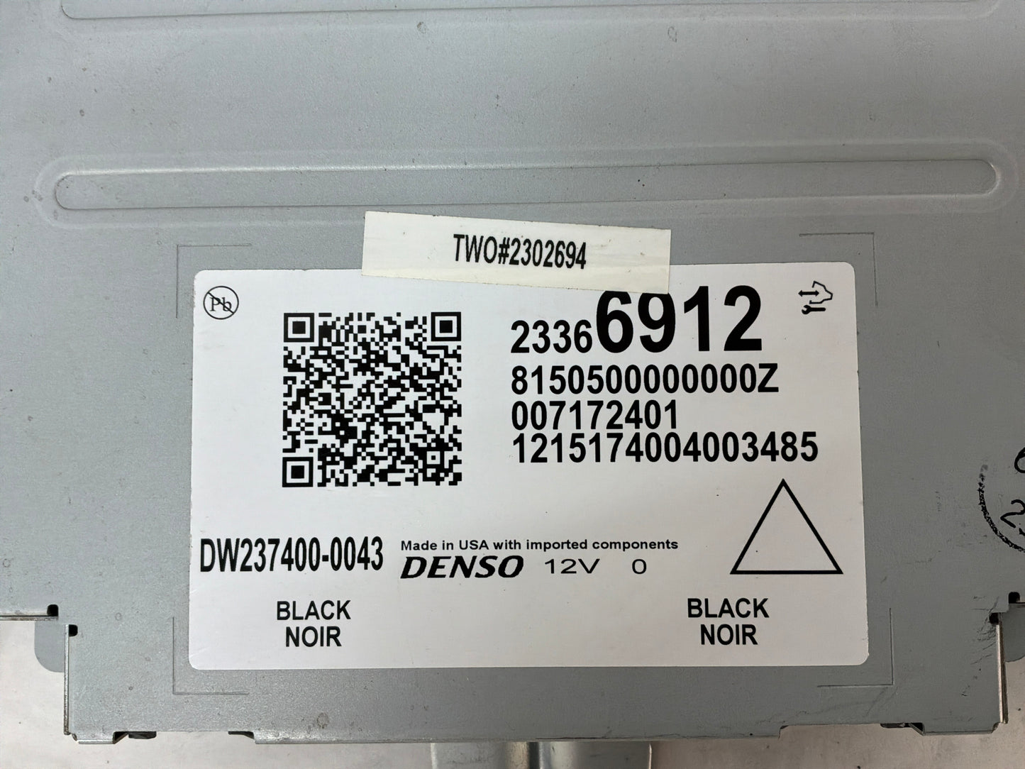 2016 Cadillac CTS-V Video Processing Computer Control Module OEM