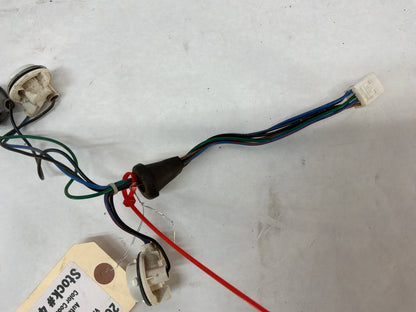 2005 Pontiac GTO RH & LH Taillight Tail Light Wire Wiring Harness Sockets OEM