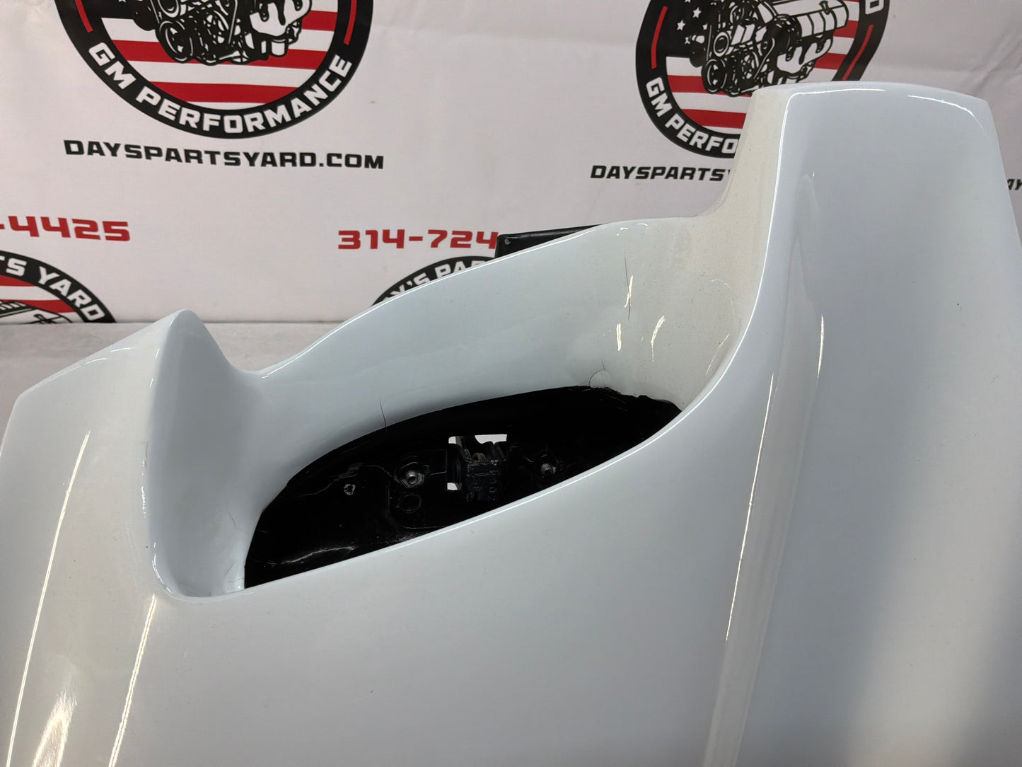 1999 Pontiac Trans Am WS6 Ram Air Hood Assembly White OEM