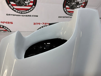 1999 Pontiac Trans Am WS6 Ram Air Hood Assembly White OEM