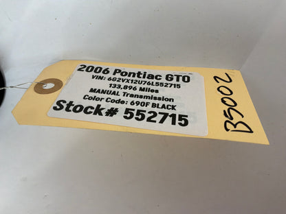 2006 Pontiac GTO Mode Set Dash Selector Control Switch Button OEM