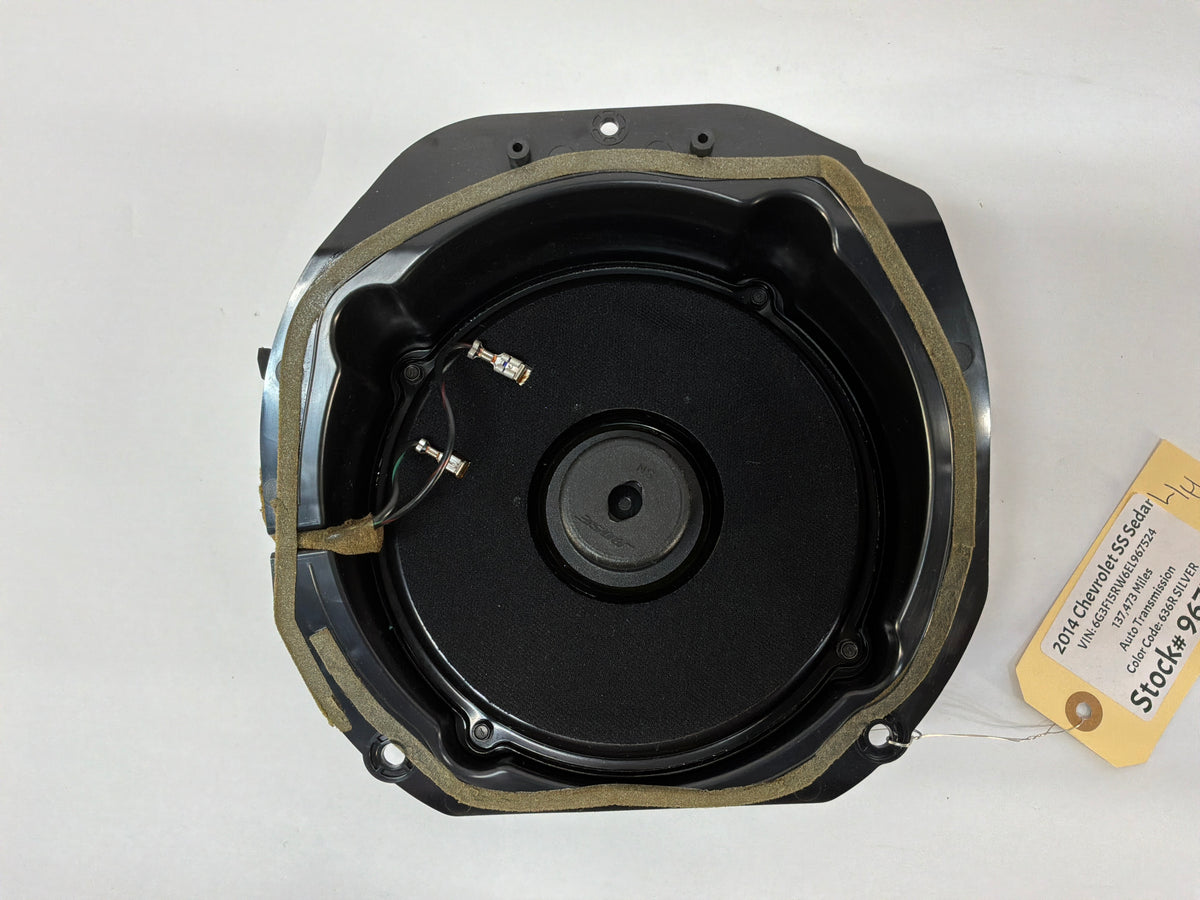 2014 Chevy SS Sedan Bose Package Tray Parcel Shelf Rear Deck Speakers OEM