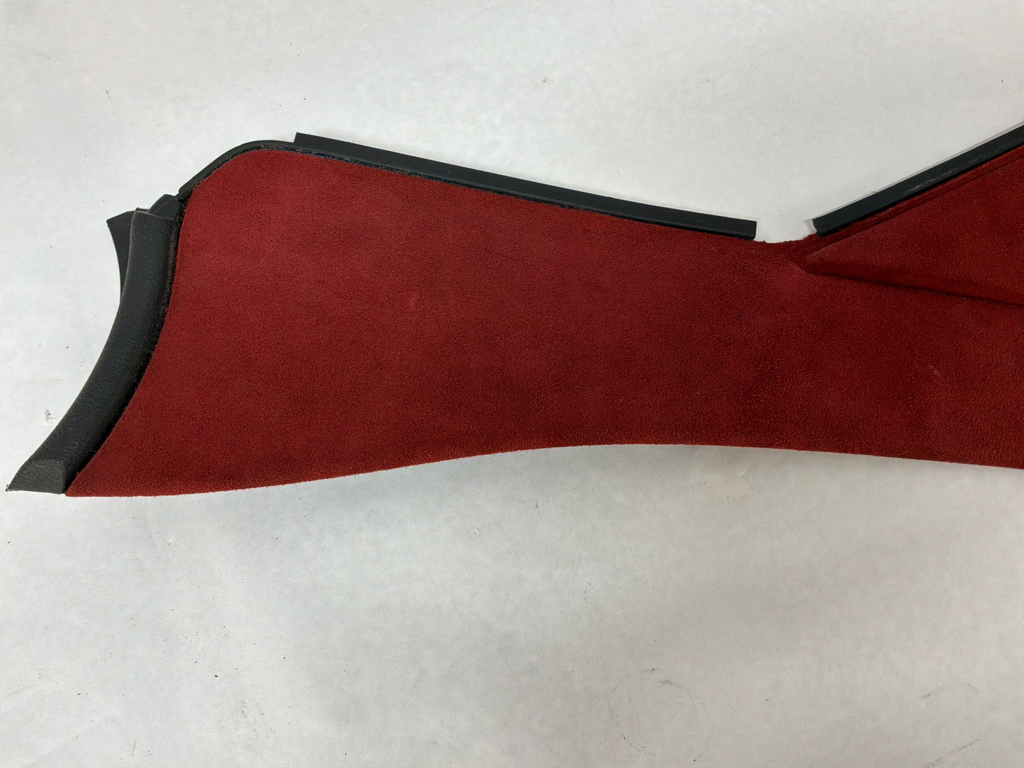 2004 Pontiac GTO RH & LH Console Interior Red Suede Trim Panels OEM