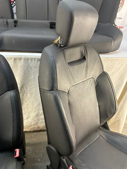 2008 Pontiac G8 GT Seats Fronts and Rears Black Leather OEM