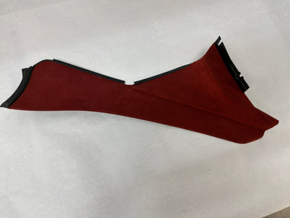 2004 Pontiac GTO RH & LH Console Interior Red Suede Trim Panels OEM