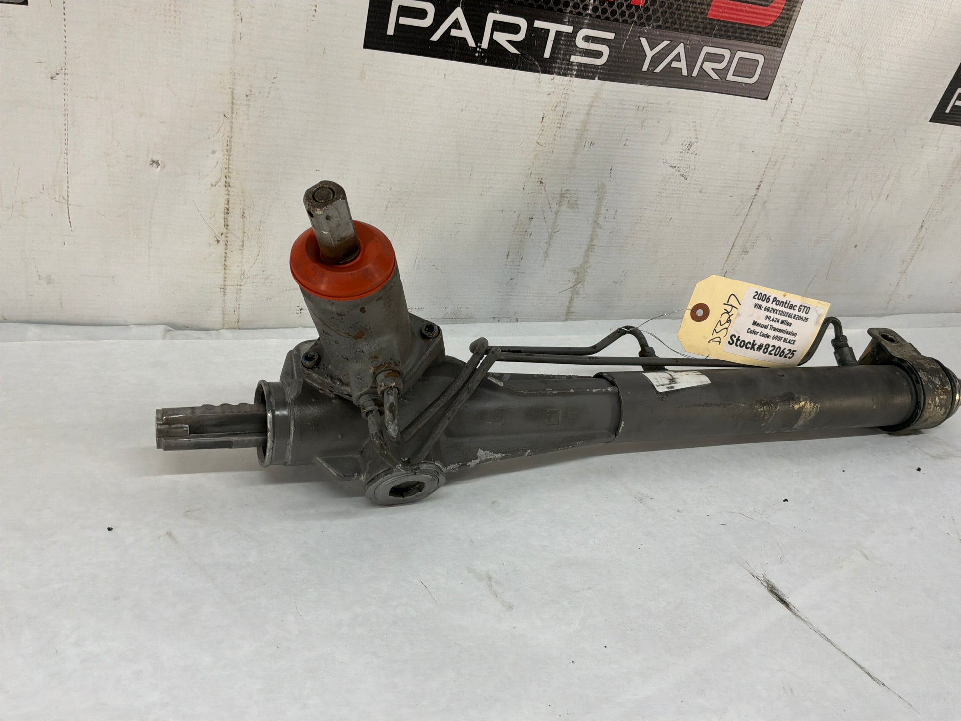 Rack and pinion - Day's Parts Yard