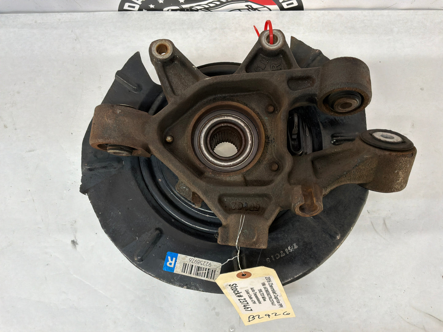 2016 Chevy Caprice PPV RH Passenger Rear Suspension Spindle Hub Knuckle Assembly OEM
