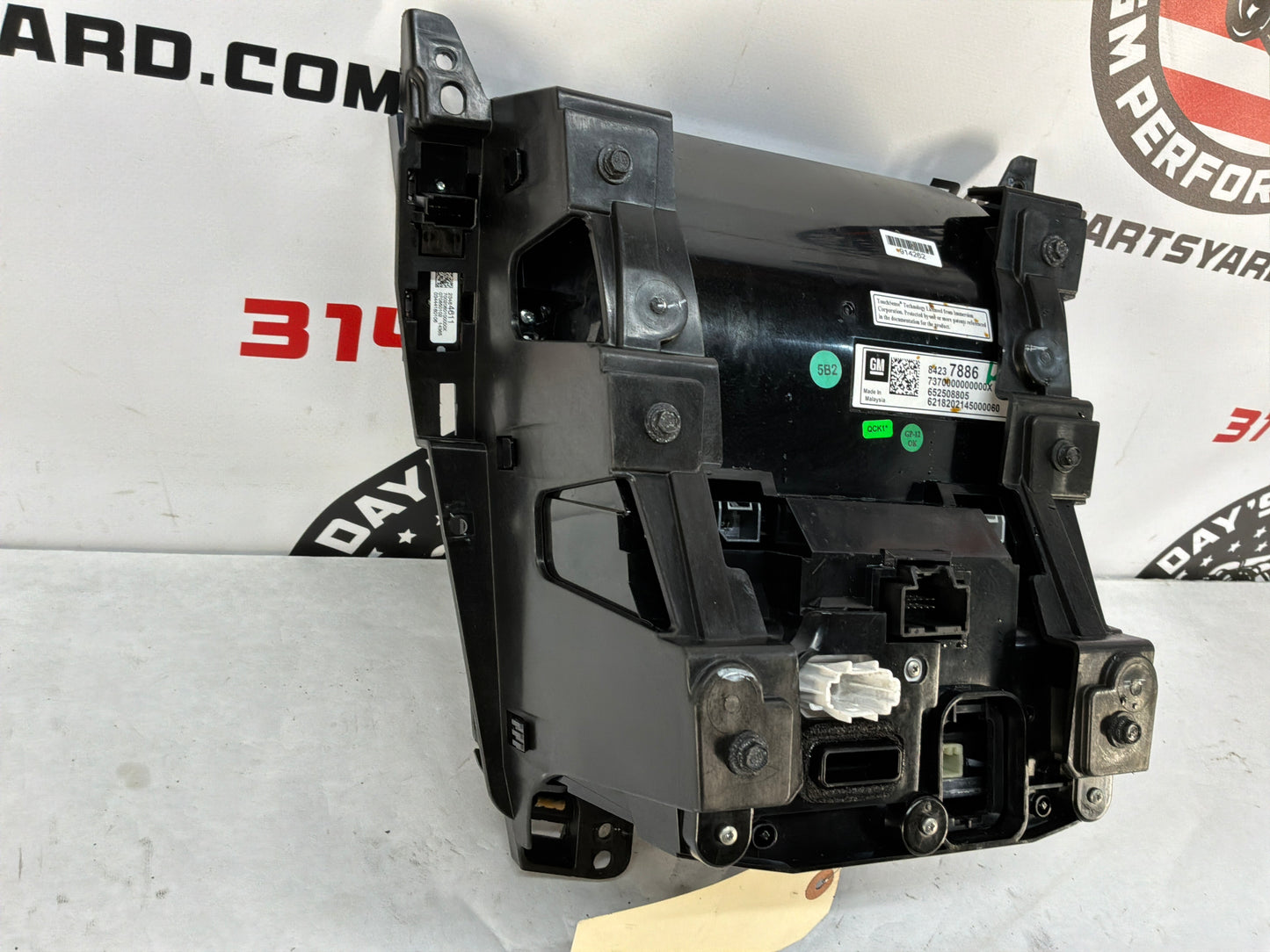 2016 Cadillac CTS-V Radio CD Navigation Climate Control Dash Panel Unit HVAC OEM