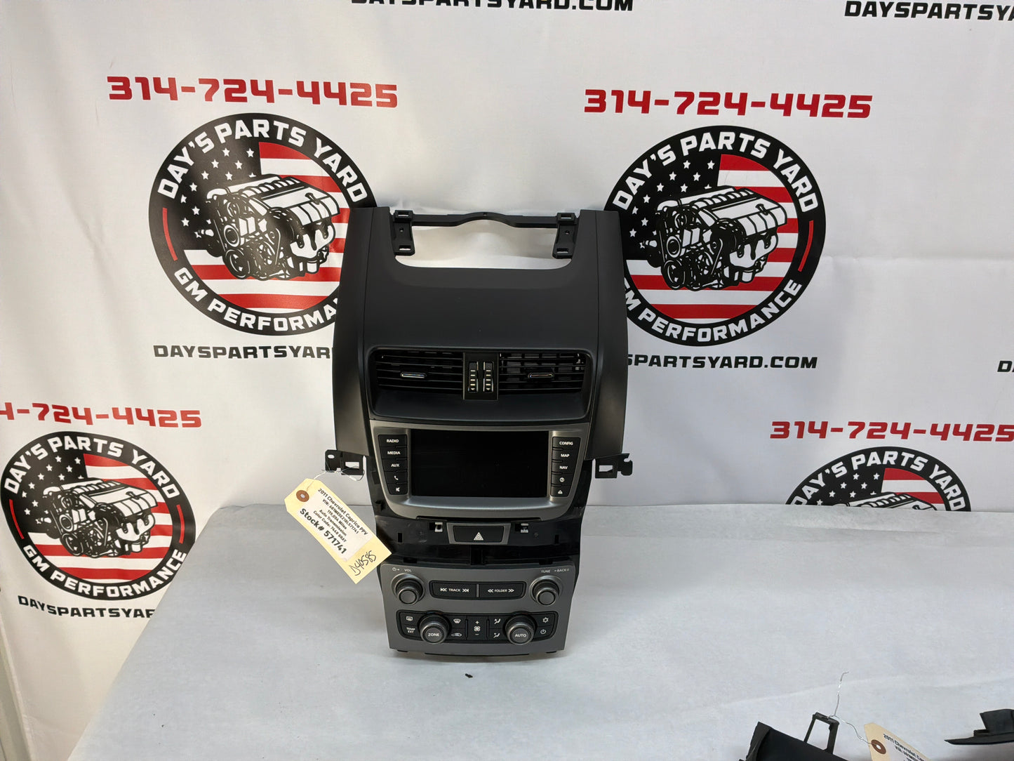 2011 Chevy Caprice PPV Radio Stereo HVAC Temperature Control Panel Unit OEM