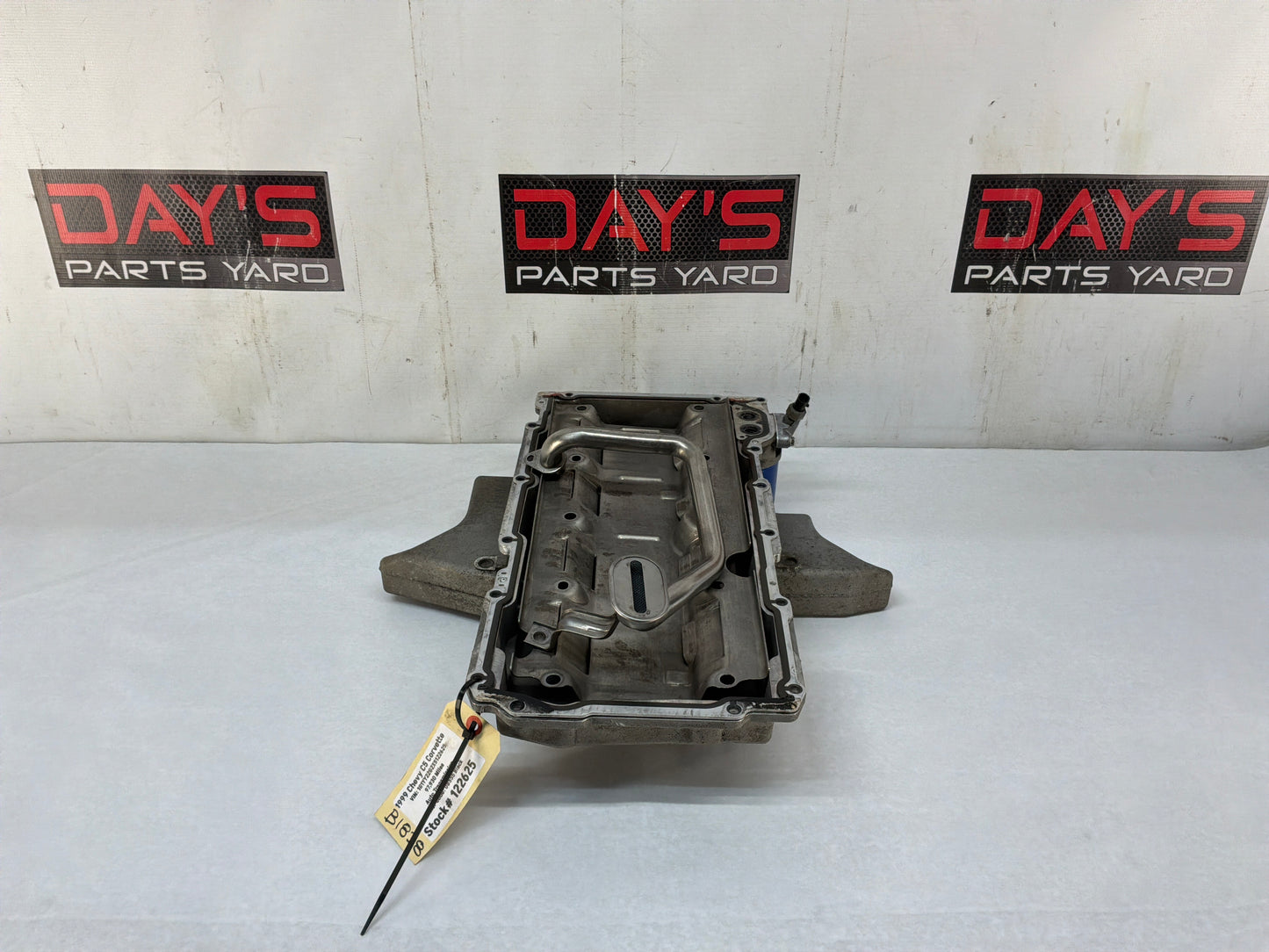 1999 Chevy Corvette Aluminum Batwing Oil Pan w/ Widget & Pick Up Tube OEM