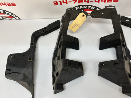 2008 Pontiac G8 GT Complete Rear Bumper Brackets Mounts Supports Guides Set OEM