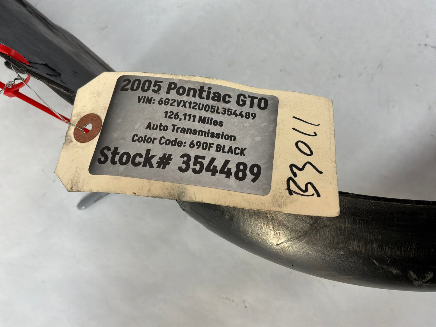 2005 Pontiac GTO RH Passenger Front Fender Wheel House Well Liner OEM