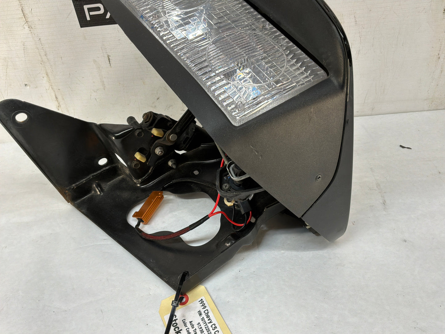 1999 Chevy C5 Corvette LH Driver Pop Up Headlight Head Light Lamp Assembly OEM