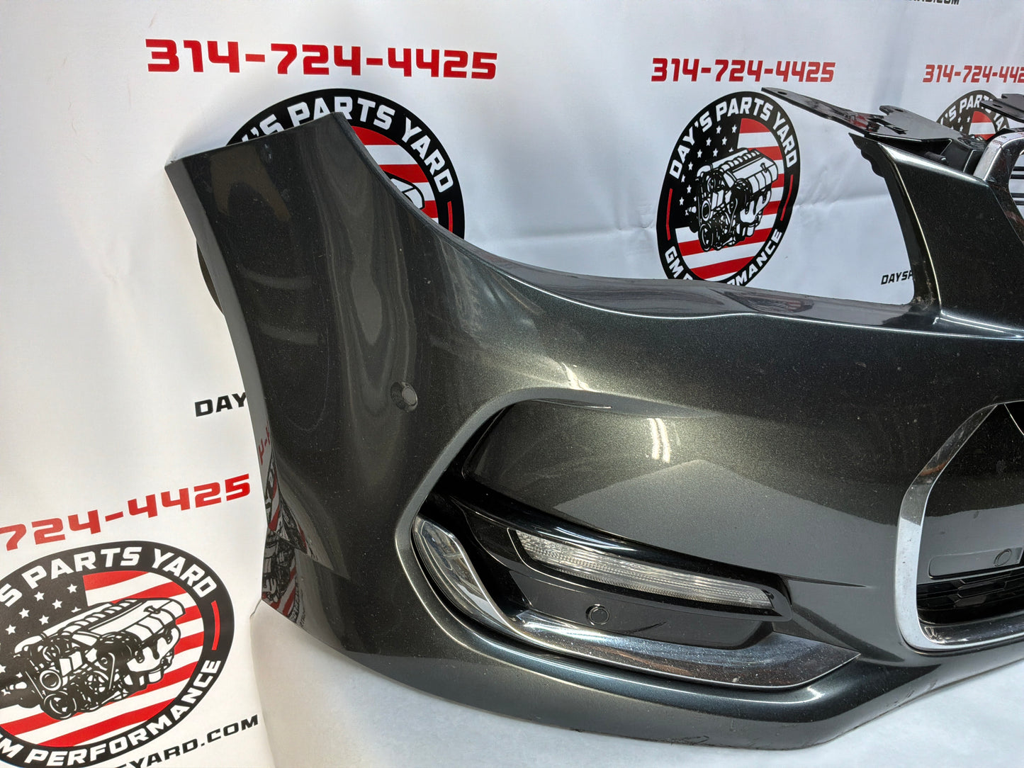 2017 Chevy SS Sedan Complete Front Bumper Fascia Cover Gray OEM