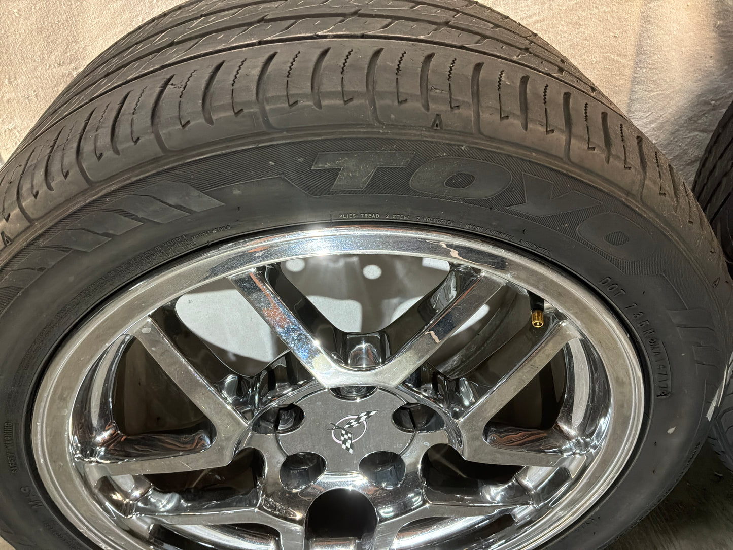 Corvette C5 Z06 Reproduction Wheels and 275/40R17 Toyo Proxes Tires