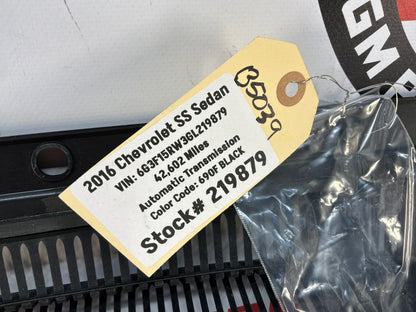 2016 Chevy SS Sedan Windshield Wiper Cowl OEM