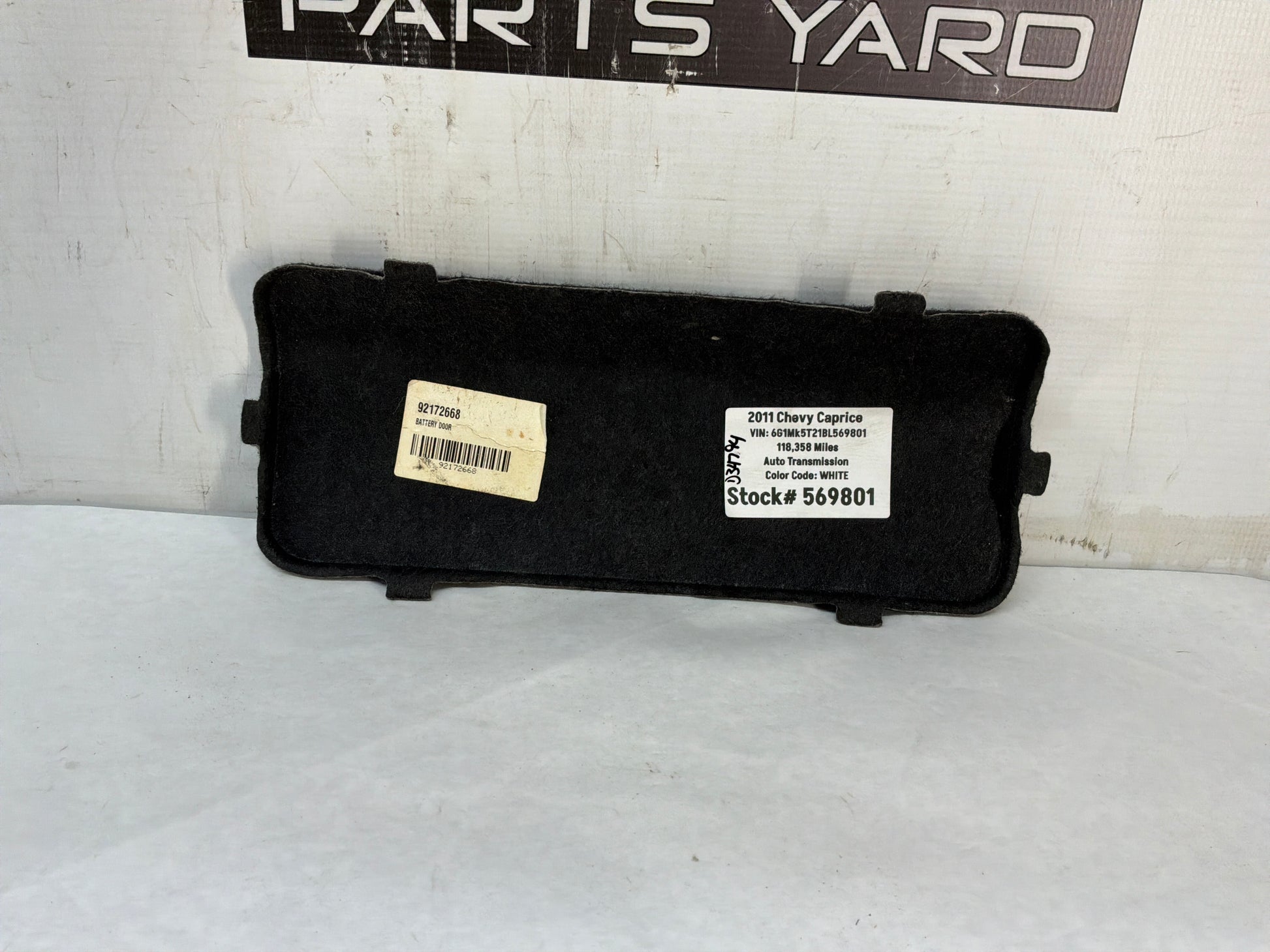 Fuse panel - Day's Parts Yard