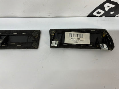 2015 Chevy Camaro SS 1LE Cloth Dash Panel Trim Molding 2 pc OEM