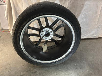 2014 Chevy Camaro ZL1 Factory OEM Wheels Rims and Goodyear Eagle F1 Tires 20X10 20X11