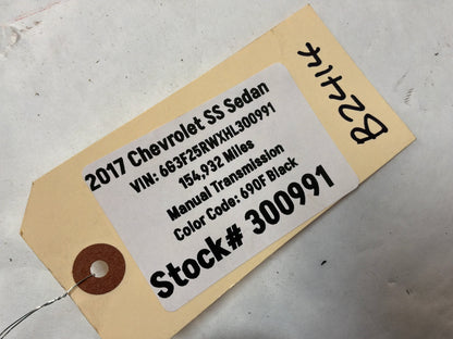 2017 Chevy SS Sedan Lower Insulator Dash Trim Panel OEM