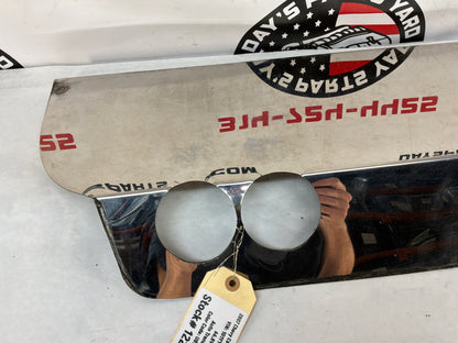 2007 C6 Corvette Convertible Stainless Steal Exhaust Filler Panel OEM
