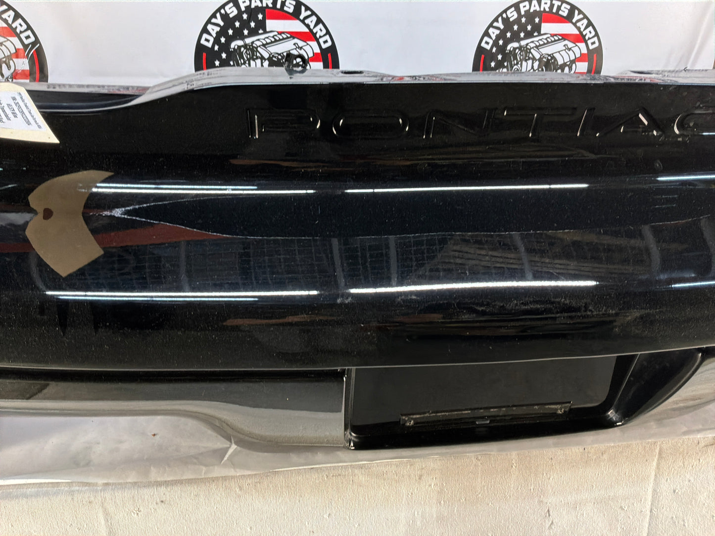 1999 Pontiac Firebird Trans Am Formula WS6 Rear Bumper Black OEM