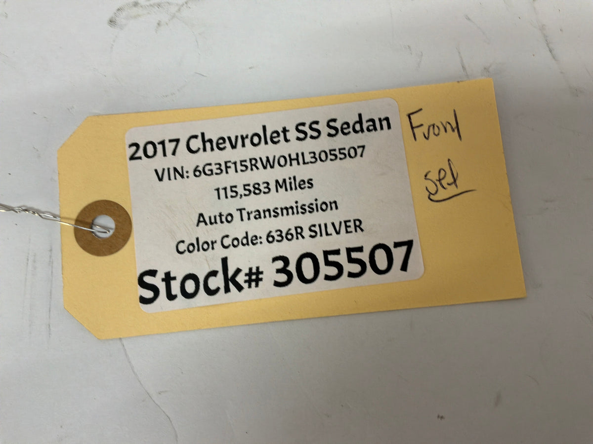 2017 Chevy SS Sedan Front Ride Height Sensor Rods OEM