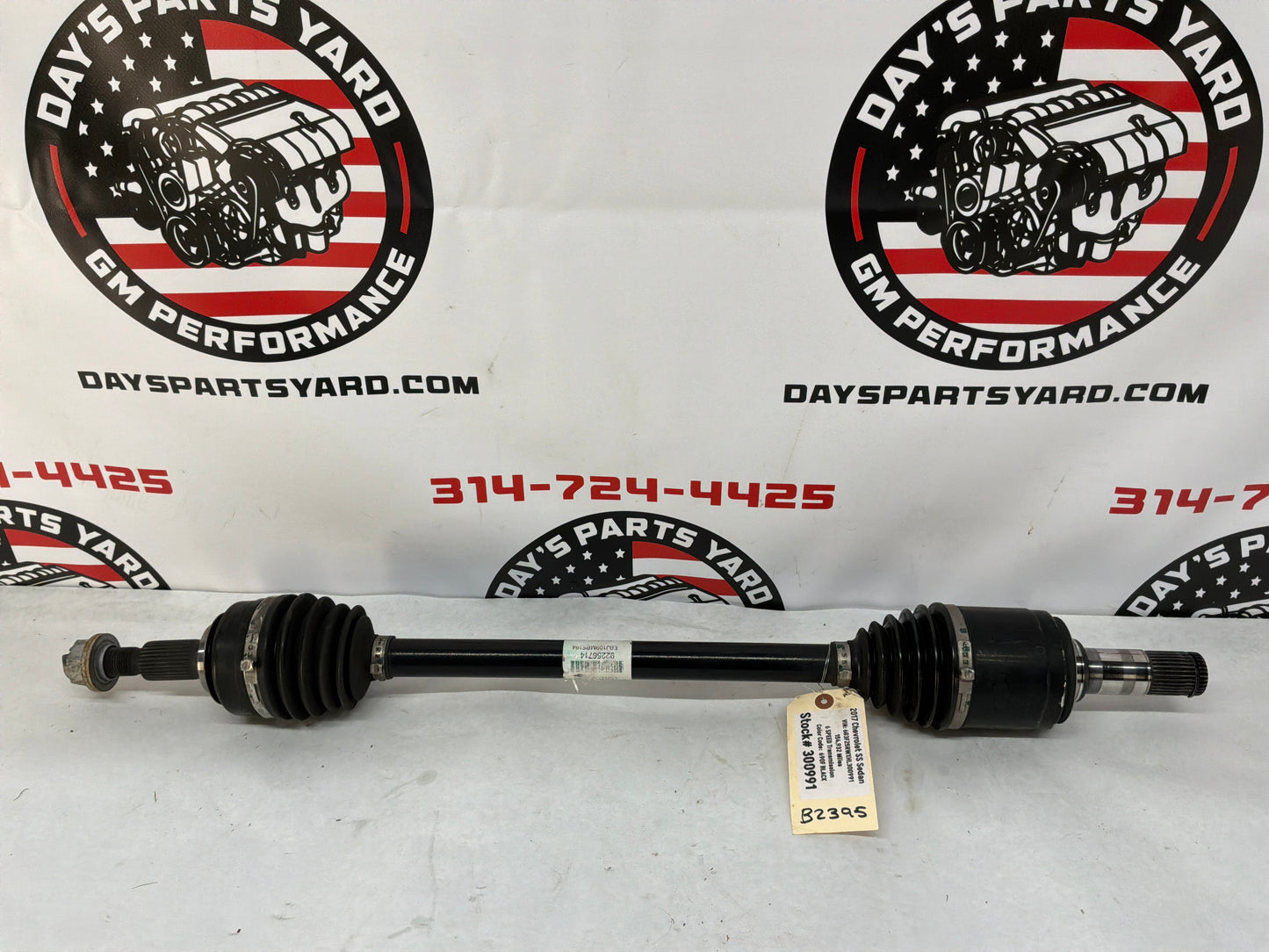 2017 Chevy SS Sedan LH Driver Rear CV Axle Half Shaft OEM