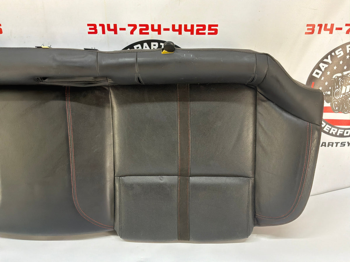 2014 Chevy SS Sedan Seats Fronts and Rears Black Leather Alcantara Suede OEM
