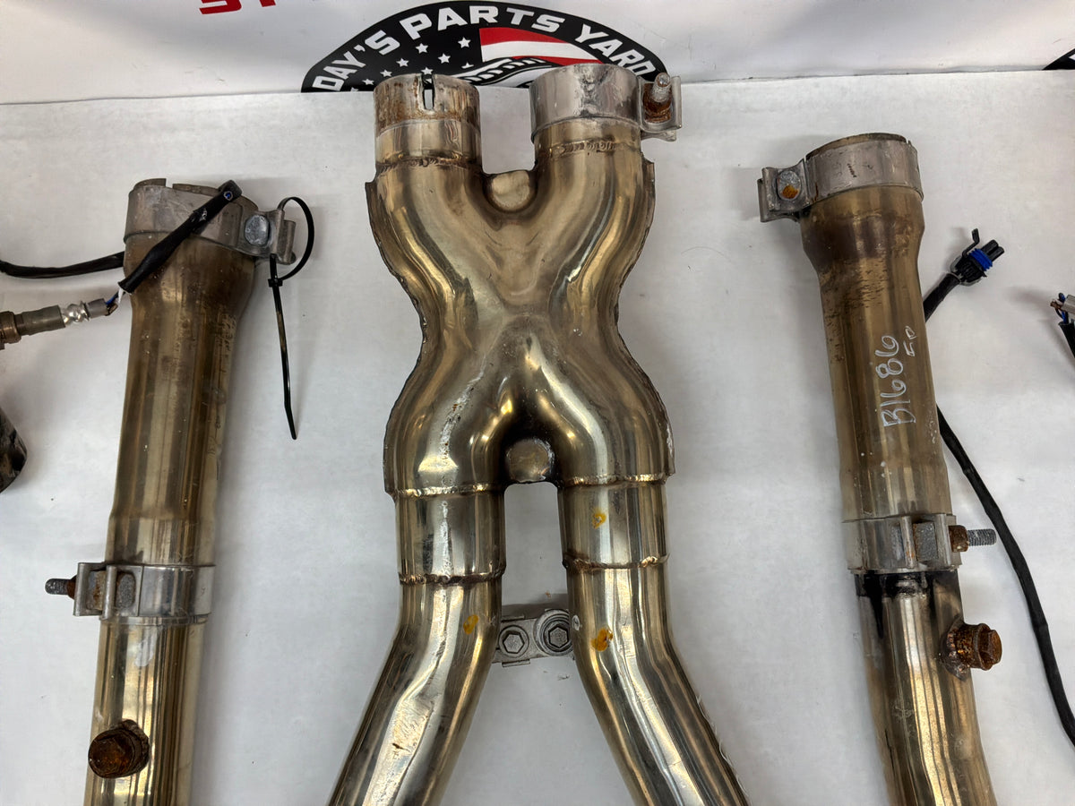 1999 Chevy C5 Corvette LG Motorsports Long Tube Exhaust Headers X Pipe