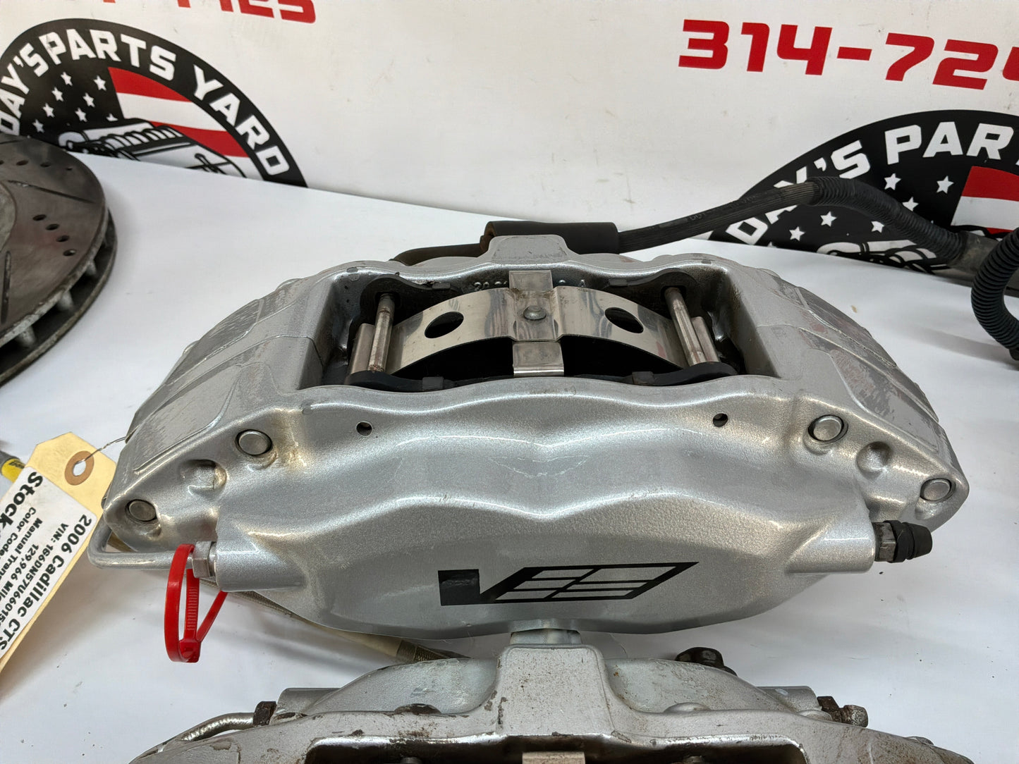 2006 Cadillac CTS-V Front and Rear Brembo Calipers w/ Rotors OEM