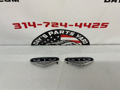 2005 Pontiac GTO Fender Badge Emblem OEM