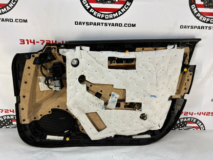 2016 Cadillac CTS-V LH Driver Front Door Panel OEM