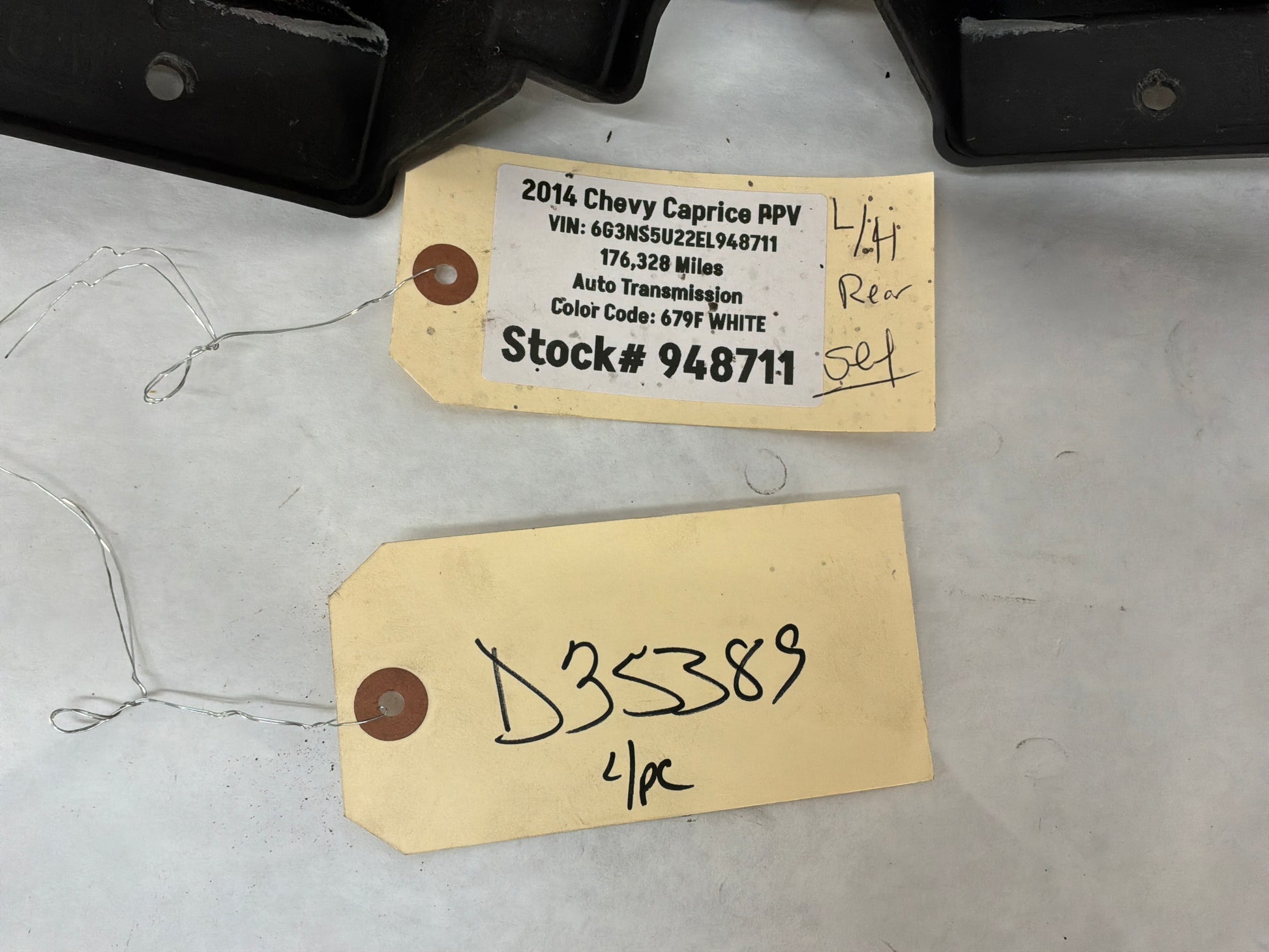 Bumper brackets - Day's Parts Yard