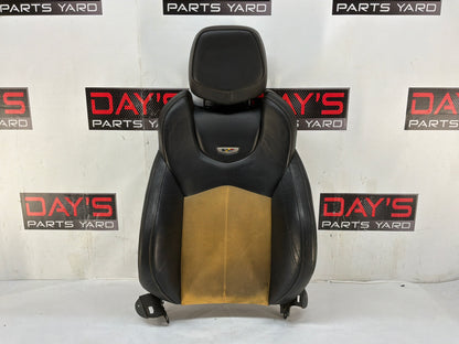 2011 Cadillac CTS-V Coupe LH Driver Recaro Front Seat Top Cushion Frame Cover OEM