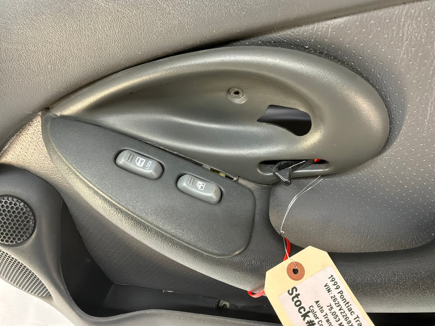 1999 Pontiac Trans Am WS6 RH Passenger Front Interior Door Panels OEM