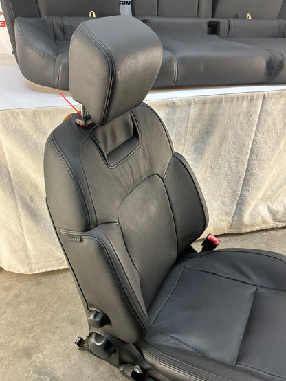 2008 Pontiac G8 GT Seats Fronts and Rears Black Leather OEM