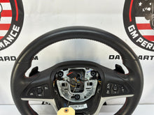 2013 Chevy Camaro ZL1 Steering Wheel w/ Buttons Black Leather OEM