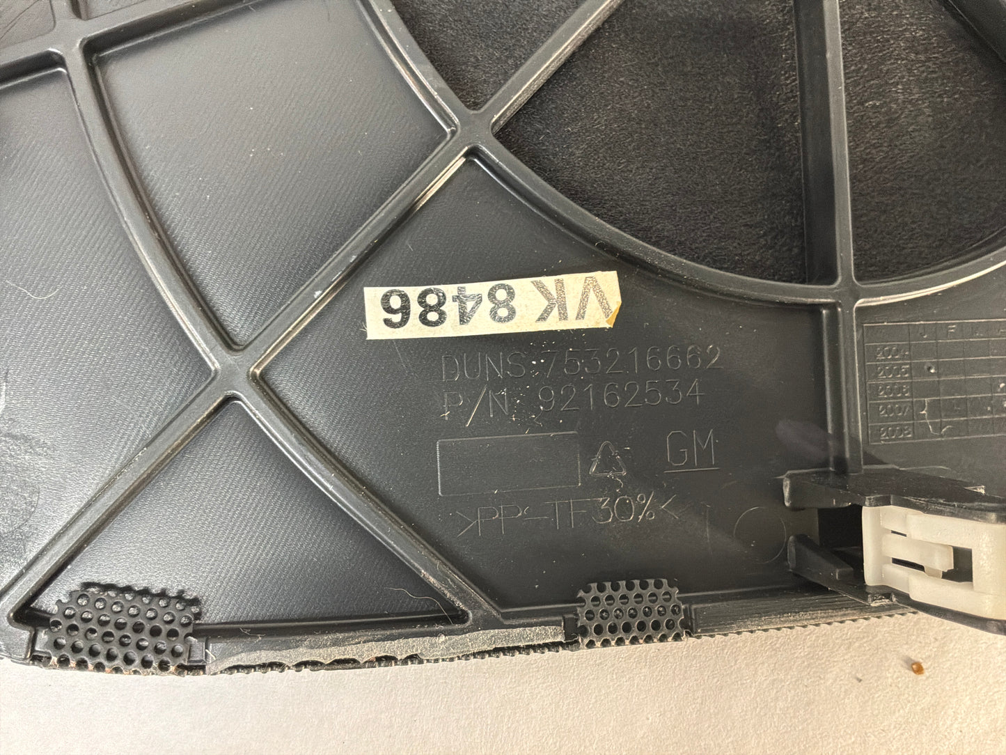 Speaker cover - Day's Parts Yard