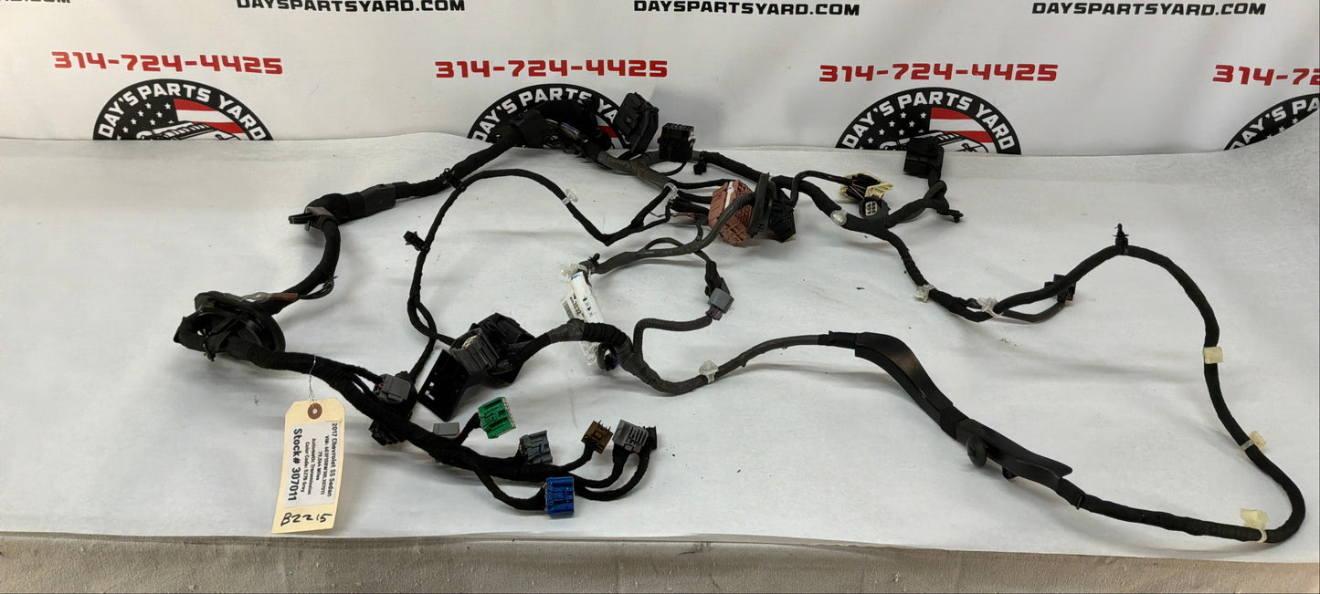 2017 Chevy SS Sedan Fire Wall Front Chassis Engine Bay Wire Wiring Harness OEM